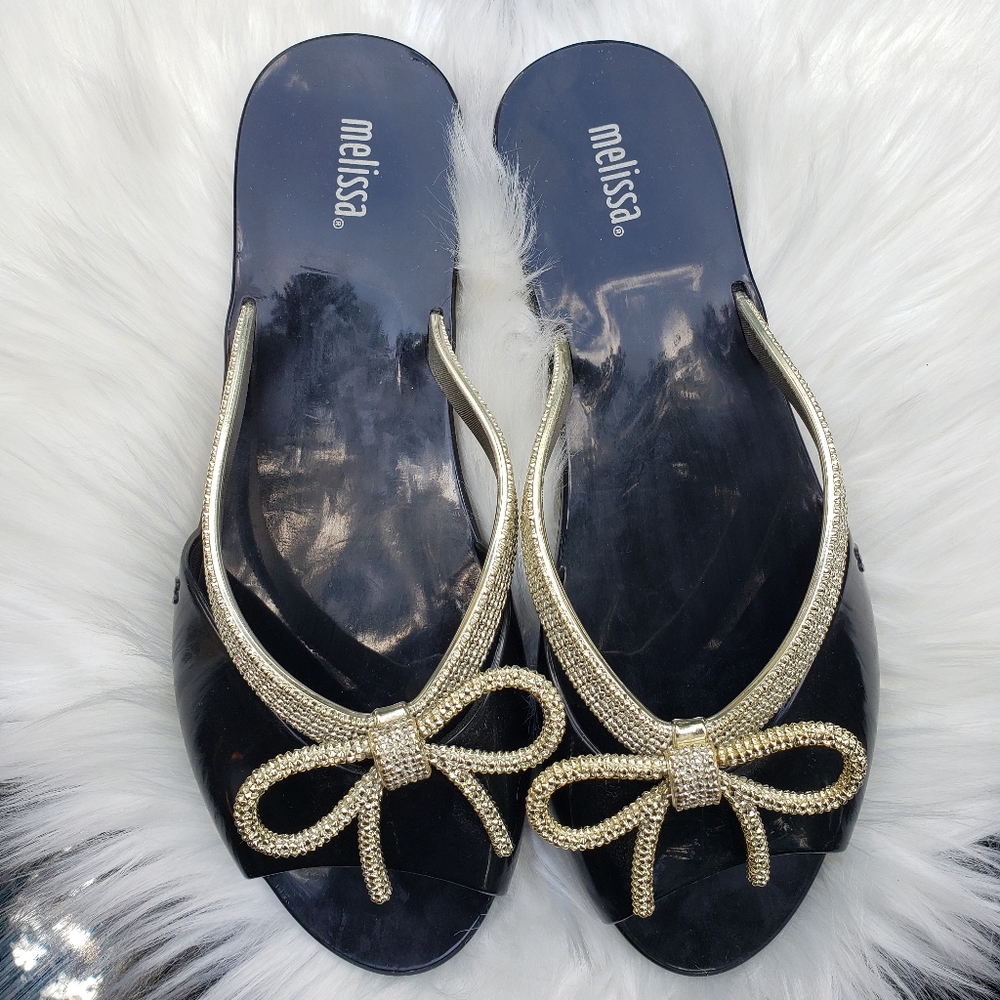 Melissa sandals size 5 youth